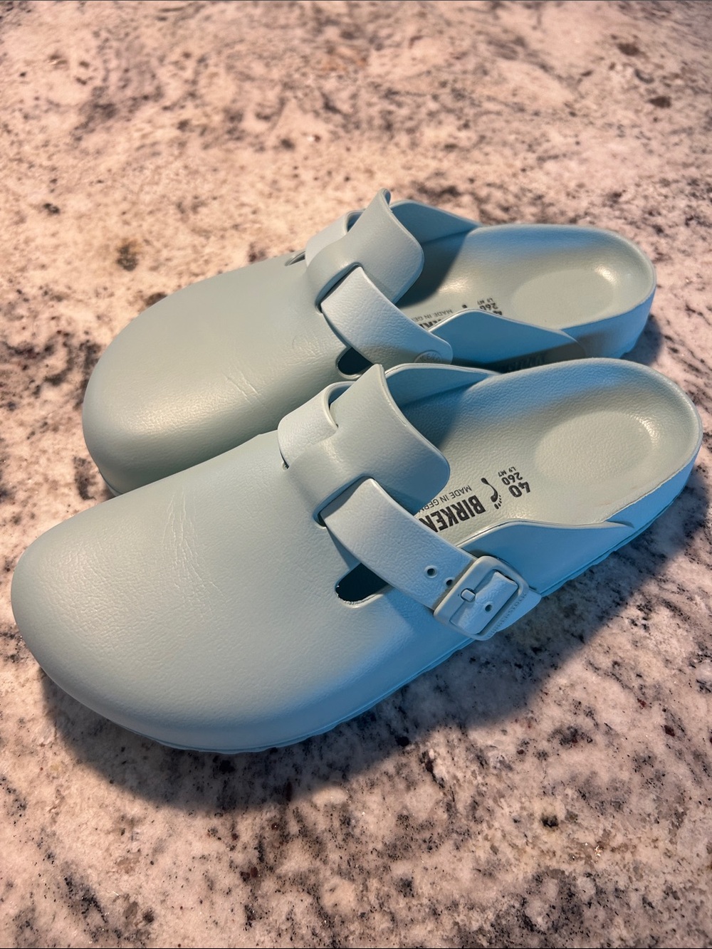 Birkenstock Boston Clog - Pale Blue